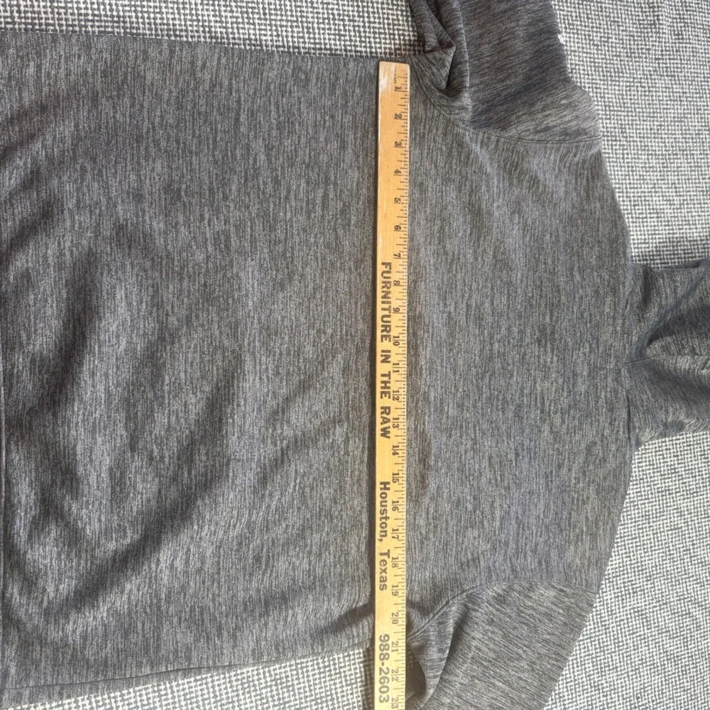 Adidas Herriman Football Climawarm Hoodie Mens Medium Grey Heather Pullover Utah